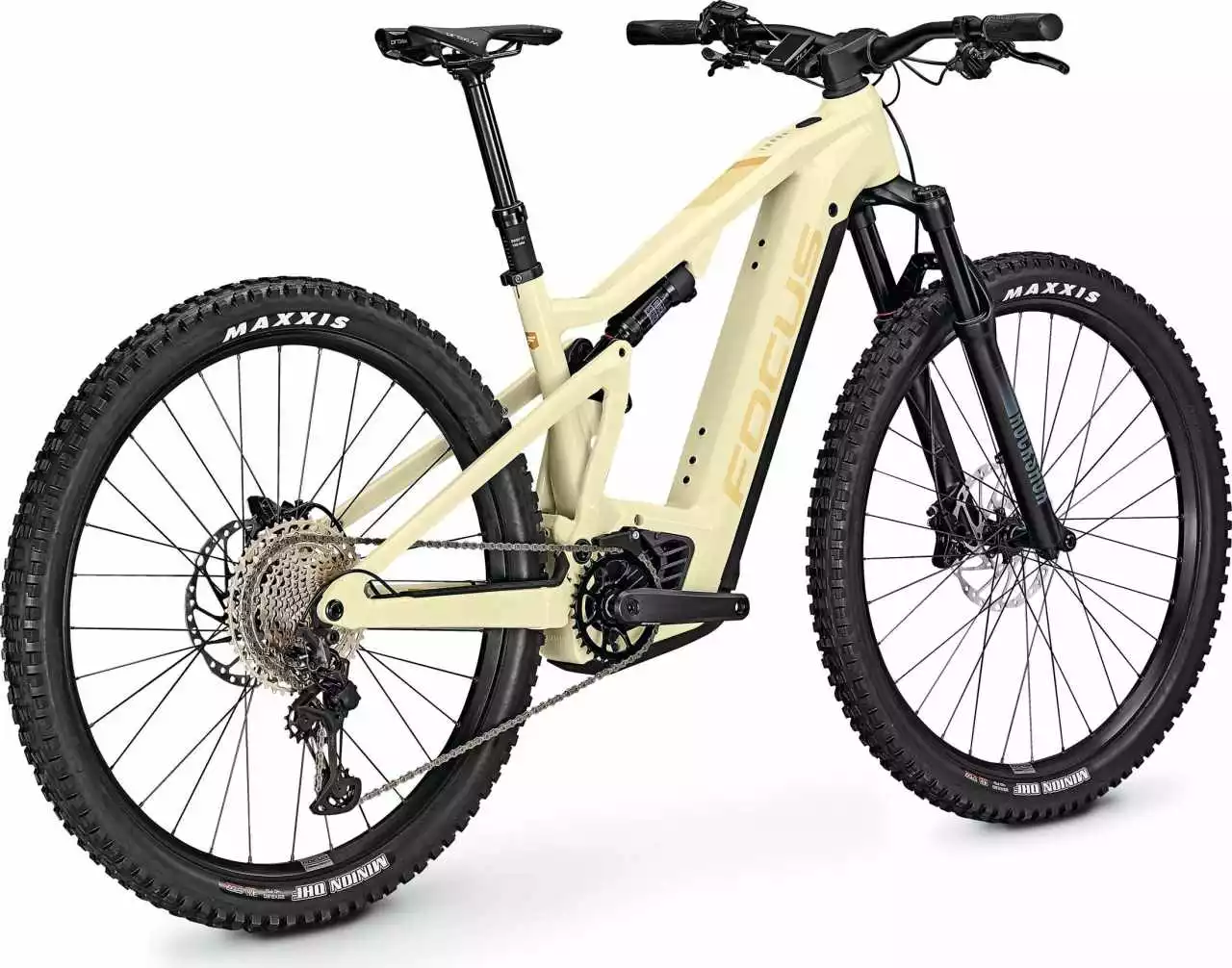 Focus THRON2 6.8 750 Wh Creme White E-Bike, Mountainbike Fully – Bild 2