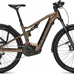 Focus THRON2 6.8 EQP 750 Wh Gold Brown E-Bike, Mountainbike Fully