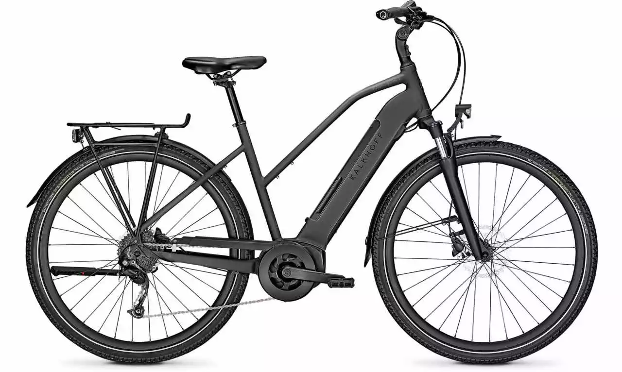 Kalkhoff Endeavour 3.B Move Jetgrey Matt E-Bike Trekkingrad Damen