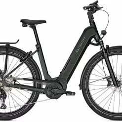 Kalkhoff Endeavour 5.B Advance+ Green Black E-Bike Trekkingrad Tiefeinsteiger
