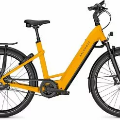 Kalkhoff Image 7.B Excite+ Mustardyellow Matt E-Bike Trekkingrad Tiefeinsteiger