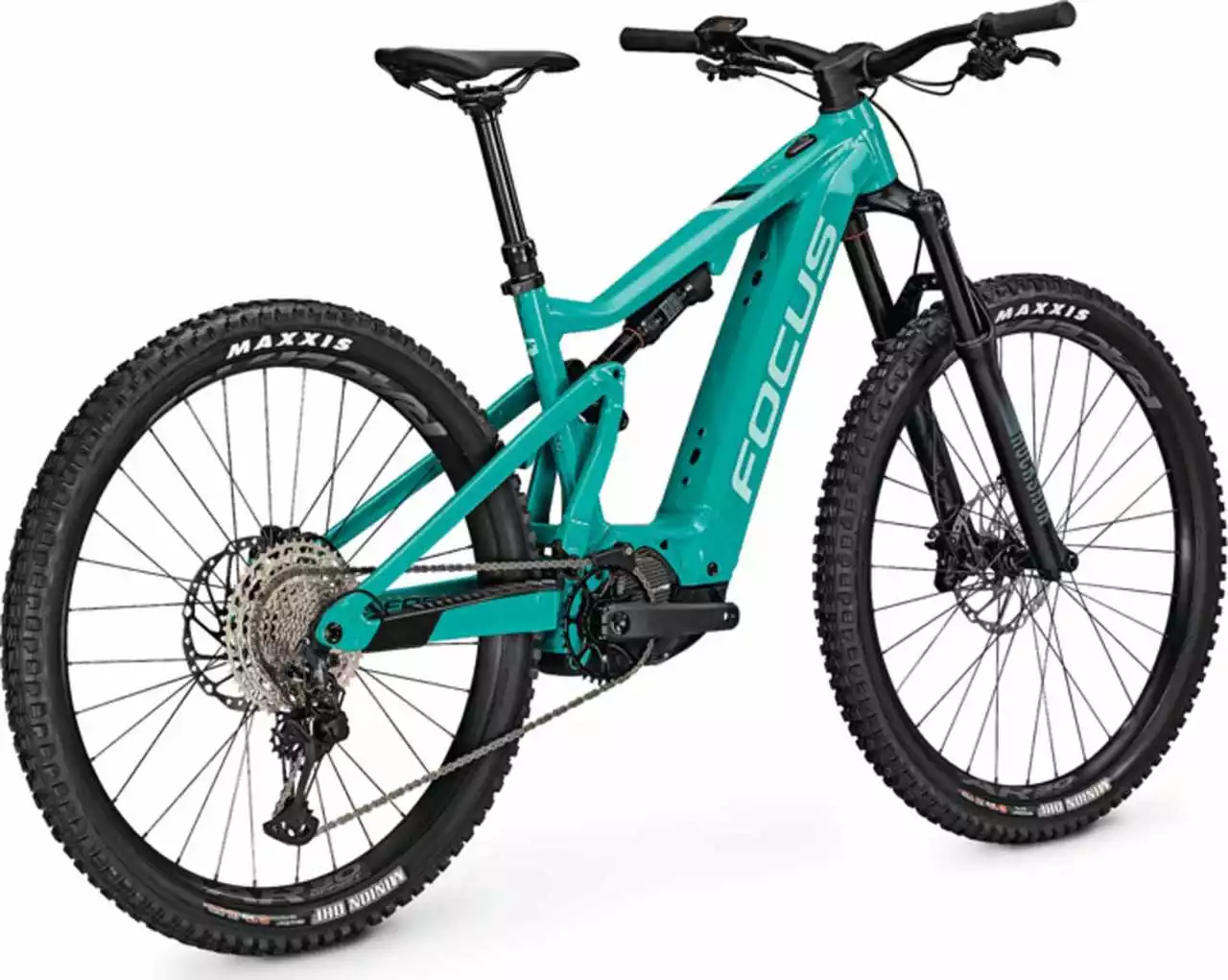 Focus JAM2 7.8 Blue Green E-Bike, Mountainbike Fully – Bild 2