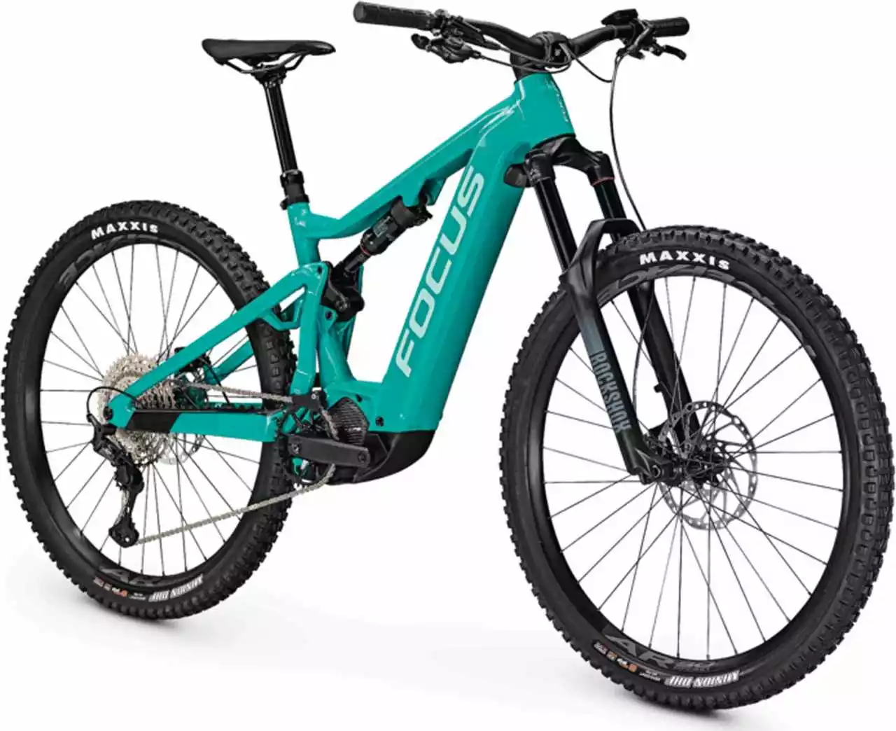 Focus JAM2 7.8 Blue Green E-Bike, Mountainbike Fully – Bild 3