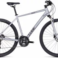 Cube Nature EXC Polarsilver N Black Crossrad Herren