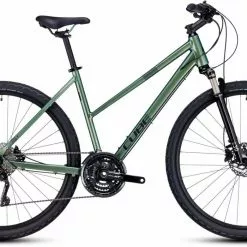 Cube Nature EXC Verde N Black Crossrad Damen