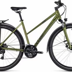 Cube Nature Allroad Shinymoss N Black Crossrad Damen