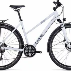 Cube Nature Pro Allroad Frostwhite N Grey Crossrad Damen