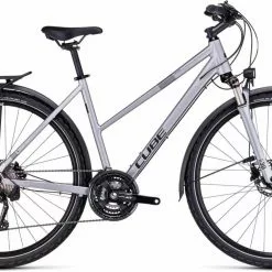 Cube Nature EXC Allroad Polarsilver N Black Crossrad Damen