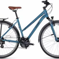 Cube Touring Metalpetrol N Green Trekkingrad Damen