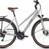 Cube Touring Pro Pearlysilver N Black Trekkingrad Damen