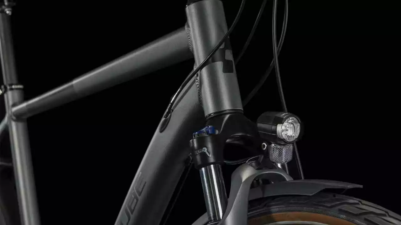 Cube Touring EXC Grey N Metal Trekkingrad Herren – Bild 2