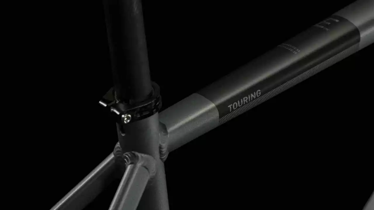 Cube Touring EXC Grey N Metal Trekkingrad Herren – Bild 4