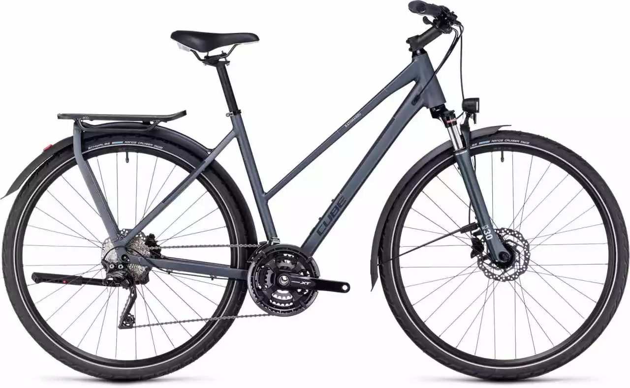 Cube Kathmandu EXC Darkgrey N Grey Trekkingrad Damen