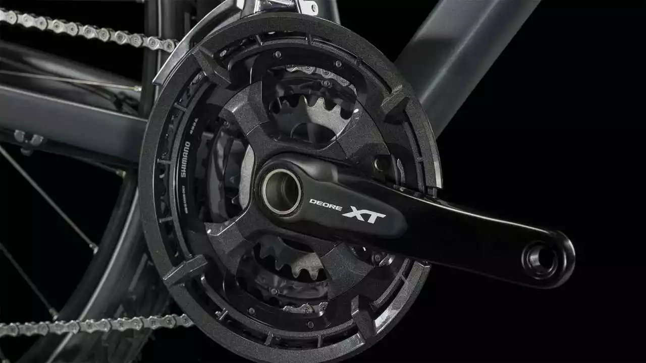 Cube Kathmandu EXC Darkgrey N Grey Trekkingrad Damen – Bild 6