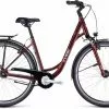 Cube Town Red N Grey Trekkingrad Tiefeinsteiger