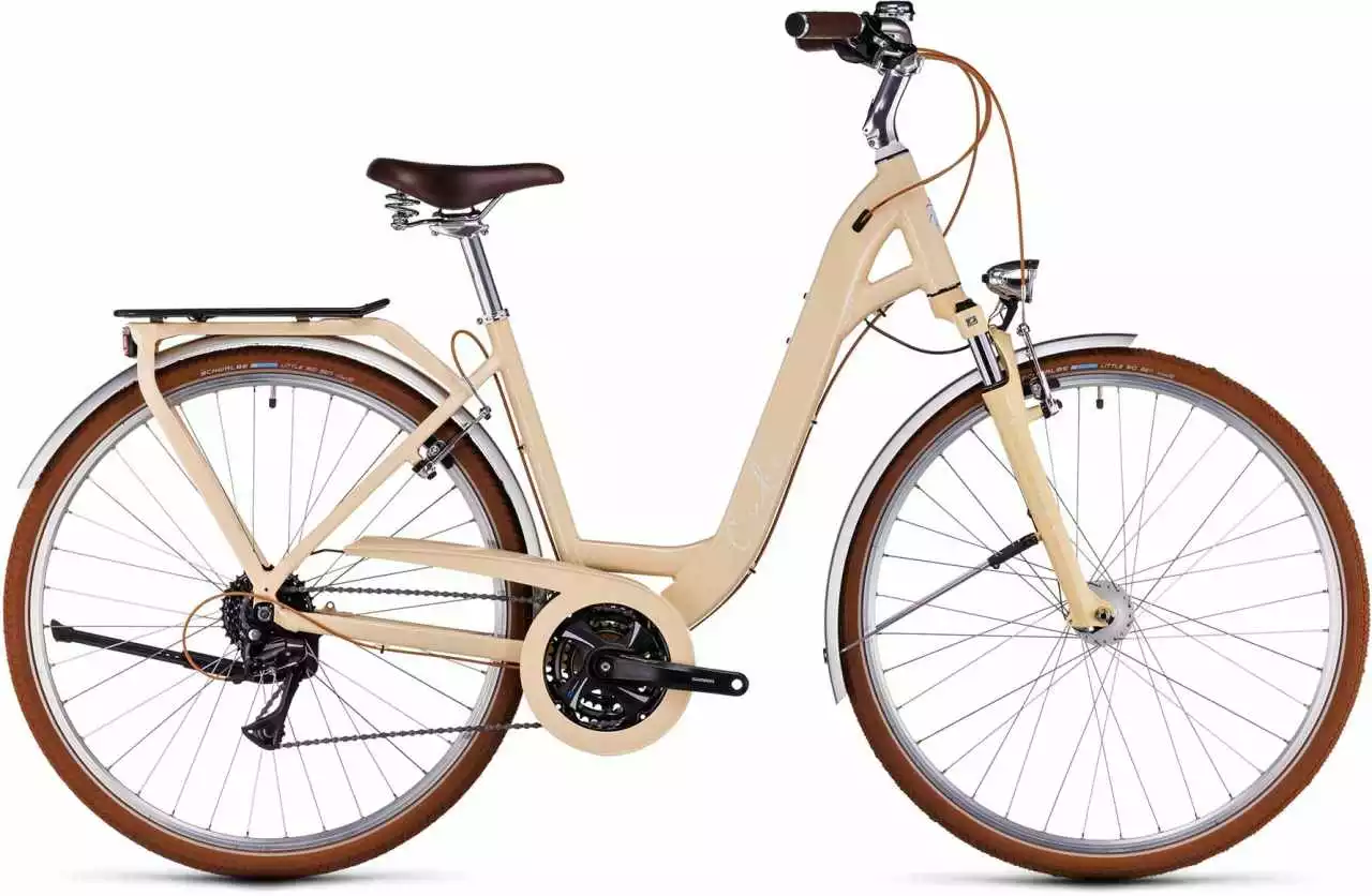 Cube Ella Ride Honey N White Trekkingrad Tiefeinsteiger