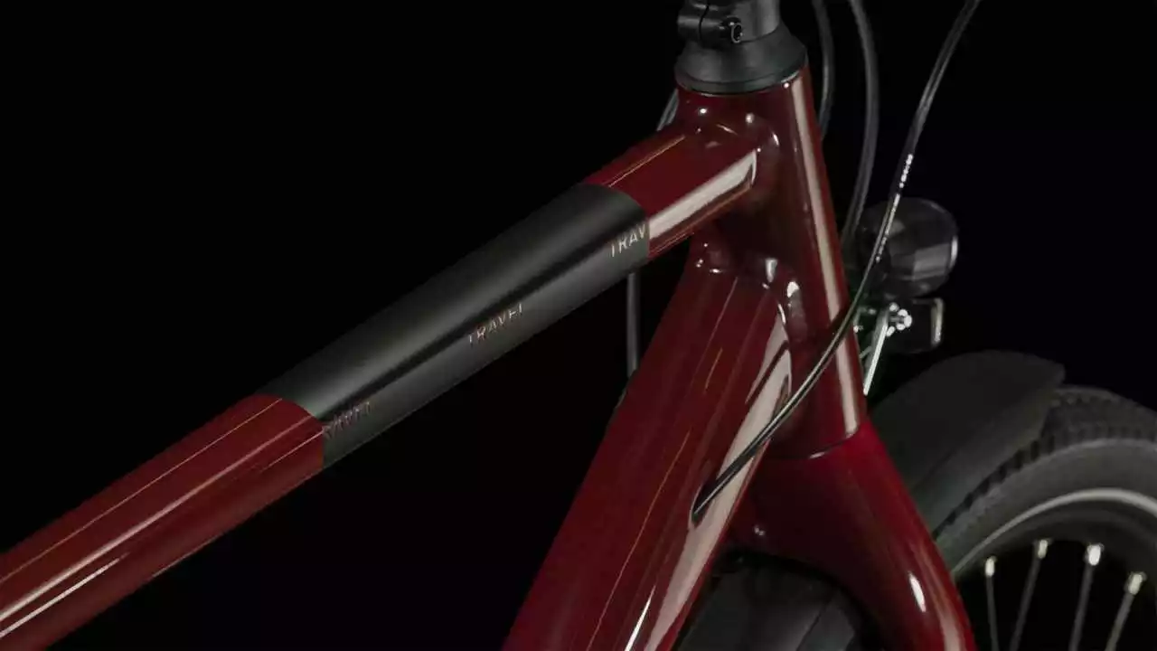 Cube Travel Mirrorred N Black Trekkingrad Herren – Bild 2