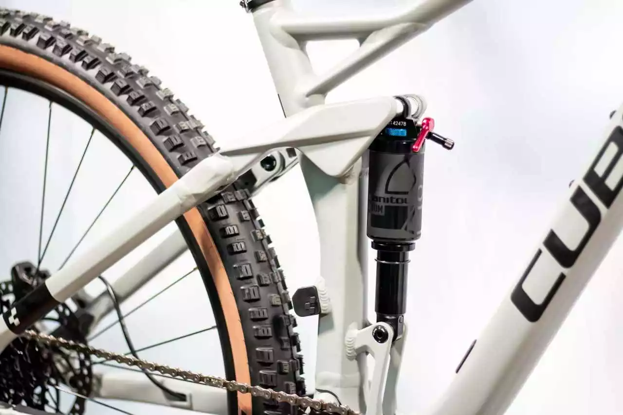 Cube Stereo ONE22 Pro Swampgrey N Black Fully Mountainbike – Bild 3