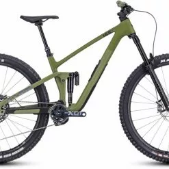 Cube Stereo ONE55 C:62 TM 29 Olive N Chrome Fully Mountainbike