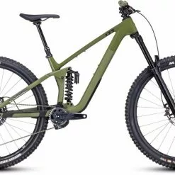 Cube Stereo ONE77 C:68X TM 29 Olive N Chrome Fully Mountainbike