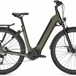 Kalkhoff Entice 5.B Season Urbangreen Matt E-Bike Hardtail Mountainbike Tiefeinsteiger