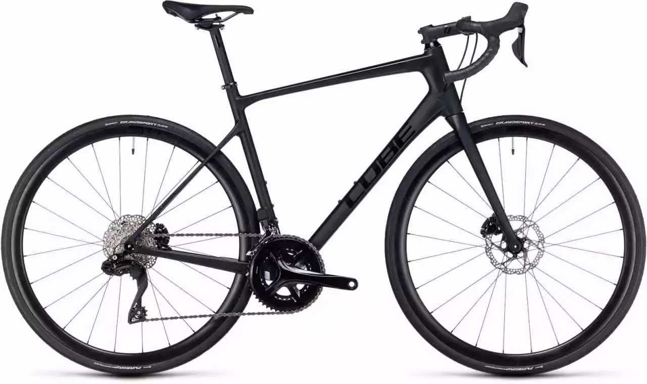 Cube Attain GTC SLX Carbon N Black Carbon Rennrad Herren