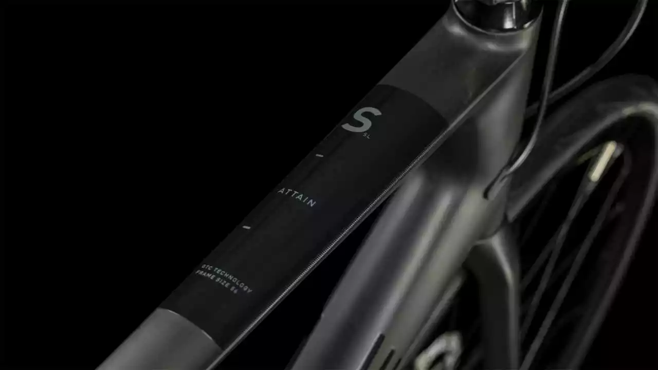 Cube Attain GTC SLX Carbon N Black Carbon Rennrad Herren – Bild 2