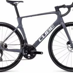 Cube Agree C:62 Grey N Black Carbon Rennrad Herren