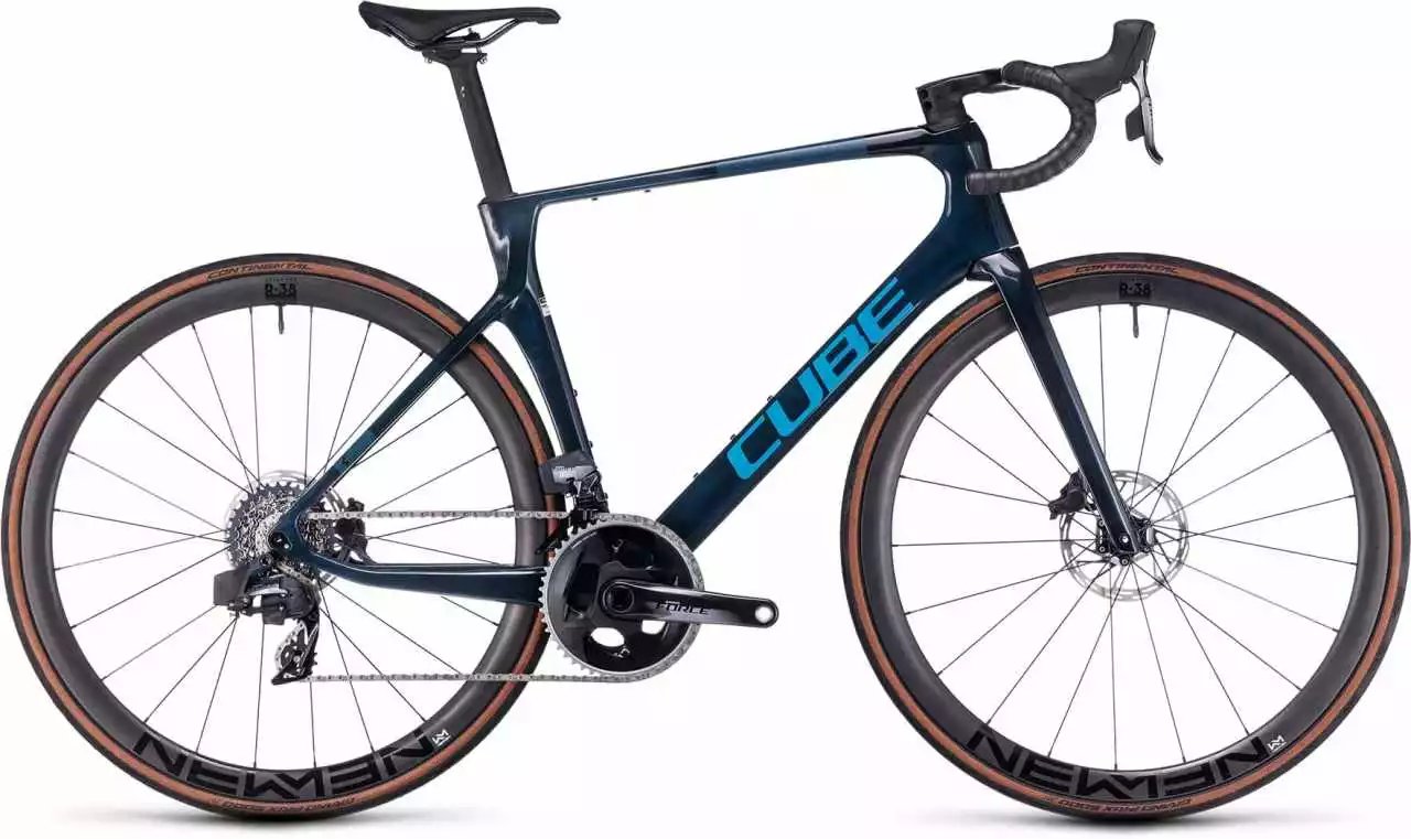 Cube Agree C:62 SLX Liquidblue N Blue Carbon Rennrad Herren