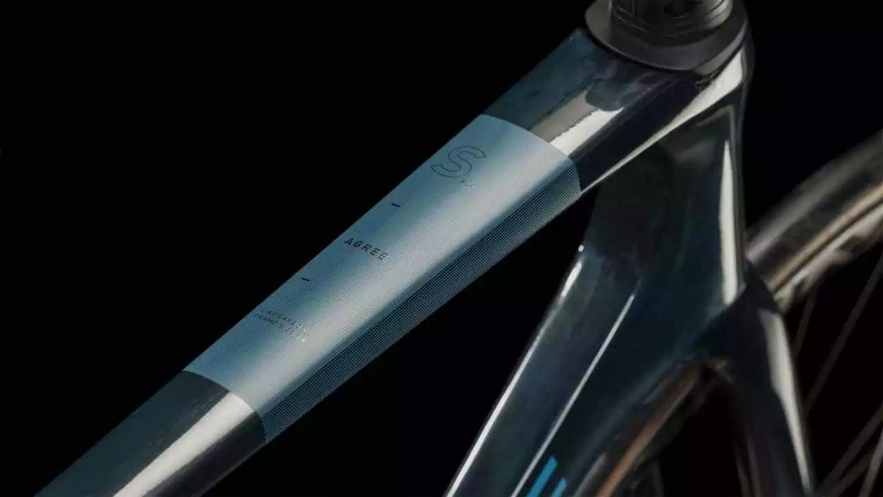 Cube Agree C:62 SLX Liquidblue N Blue Carbon Rennrad Herren – Bild 2