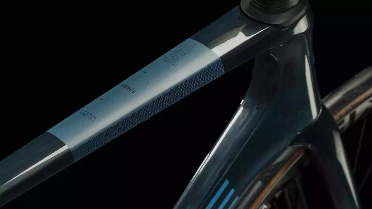 Cube Agree C:62 SLX Liquidblue N Blue Carbon Rennrad Herren – Bild 3