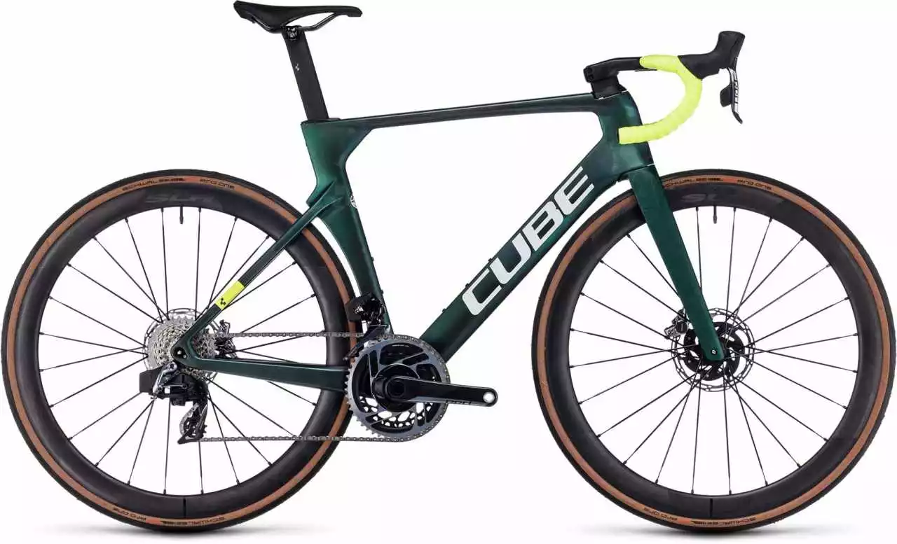 Cube Litening AERO C:68X SLX Goblin N Yellow Carbon Rennrad Herren