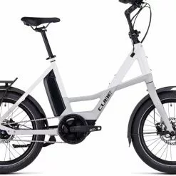 Cube Compact Hybrid 500 Grey N White E-Bike Kompaktrad