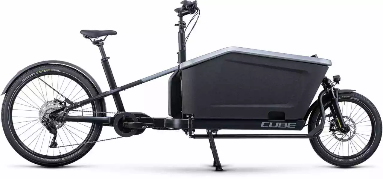 Cube Cargo Sport Hybrid 500 Flashgrey N Black E-Bike Lastenfahrrad
