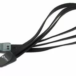 Tubus Dreifach Spanngurt 60cm Haken - Schwarz