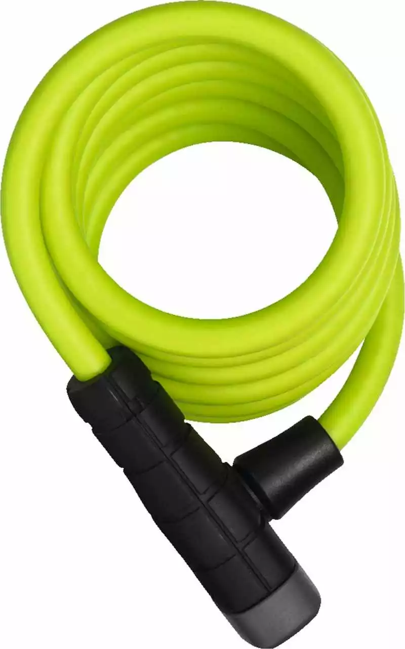Abus Spiralkabelschloss Primo 5510K/180/10 Lime SCMU