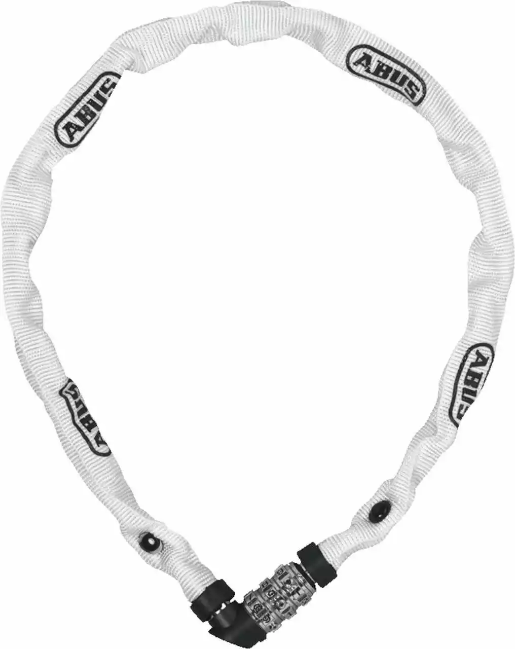 Abus Kettenschloss Web 1200/60/4 Weiß