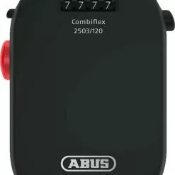 Abus Spezialsicherung Combiflex 2503/120 Schwarz 120 Cm