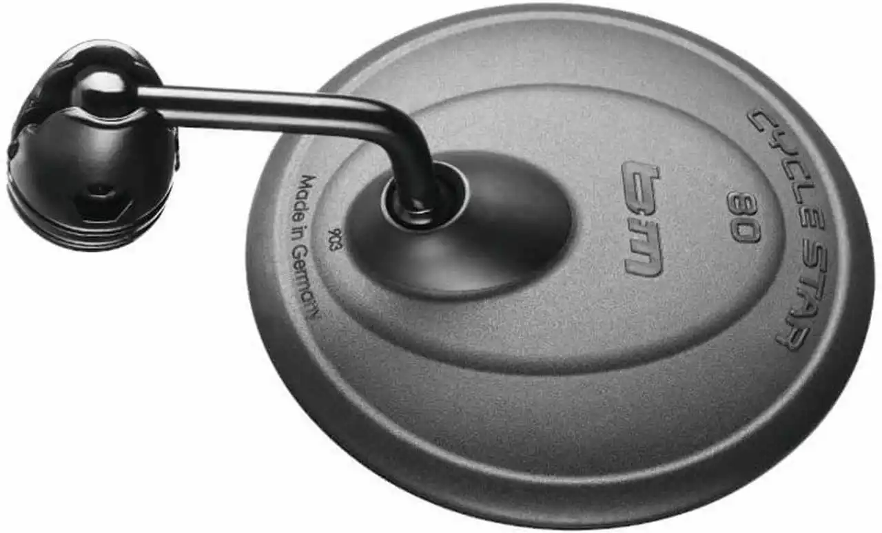 B&M Lenkerspiegel Cycle Star 80 Kurze Gebogene Stange