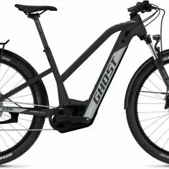 Ghost E-Teru B Advanced EQ Mid Titanium Gray / Light Blue Gray Pearl Matt E-Bike Hardtail Mountainbike Damen