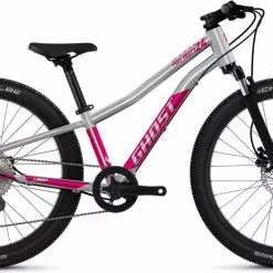 Ghost Lanao 24 Full Party Sid Chrom / Candy Magenta Glossy Kinderrad 24 Zoll