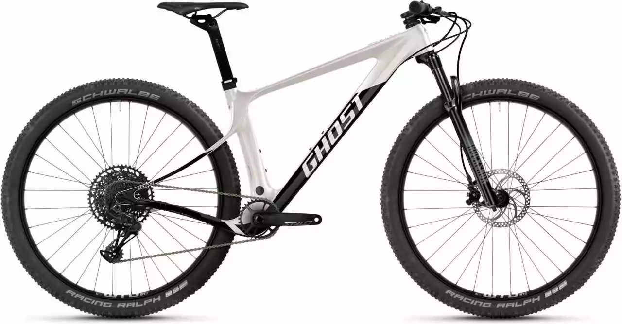 Ghost Lector SF LC Light Grey / Black Glossy / Matt Hardtail Mountainbike