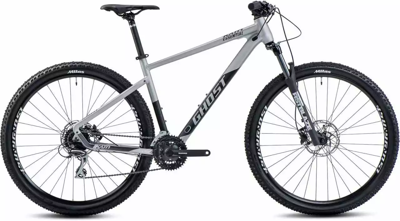 Ghost Kato Essential 27.5 AL Light Grey / Black Matt Hardtail Mountainbike Lackschaden