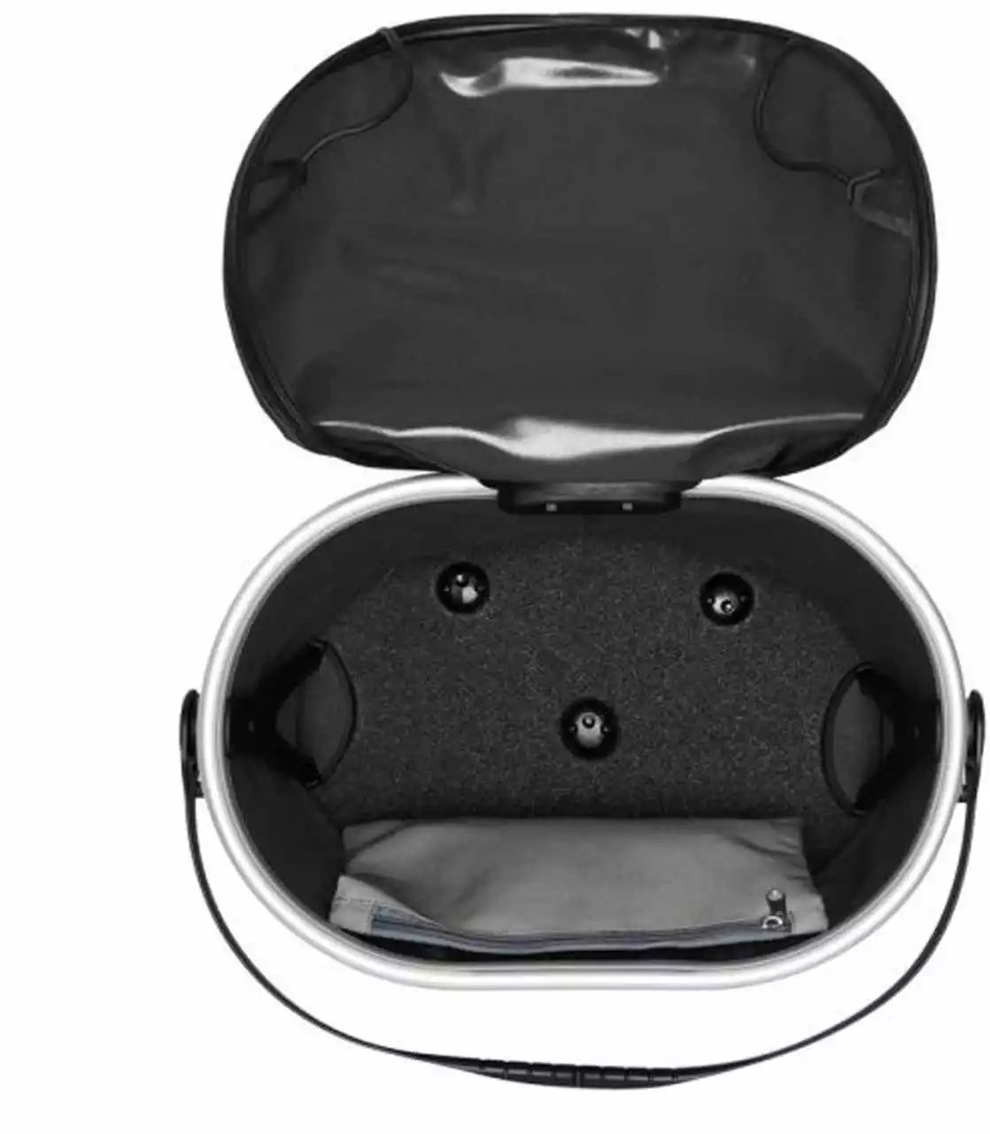 Ortlieb Up-Town City, Black - Fahrradkorb – Bild 5