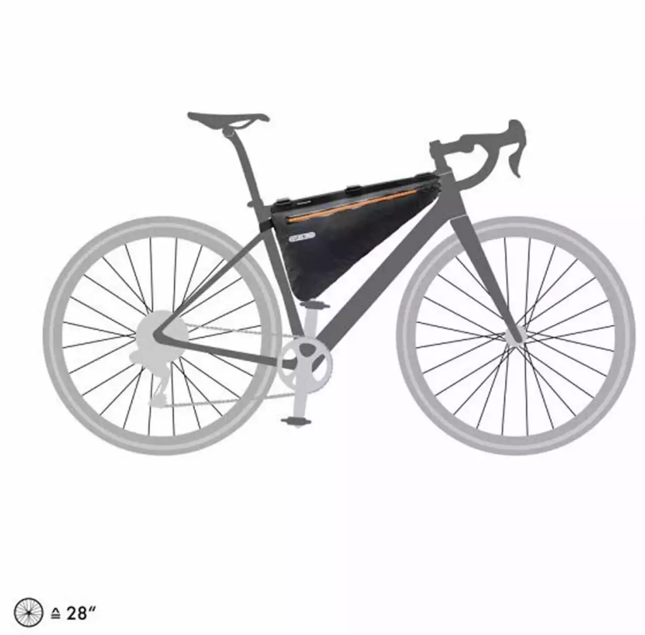 Ortlieb Frame-Pack, 6L, Black Matt - Rahmentasche – Bild 9