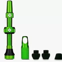 Muc-Off Tubeless Valve Kit Universal Für MTB & Road Grün 60