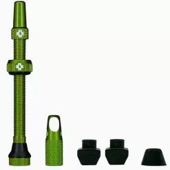 Muc-Off Tubeless Valve Kit Universal For MTB & Road Green 80 Mm
