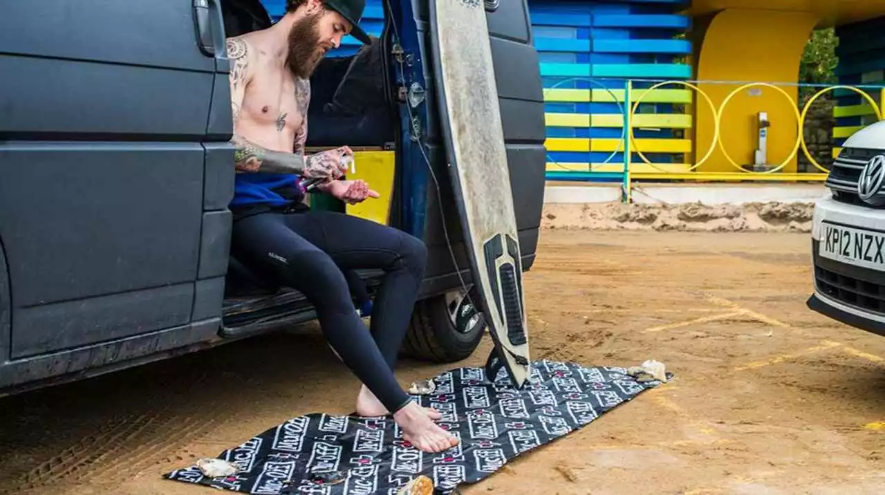 Muc-Off Bike Mat Pink Unis – Bild 4