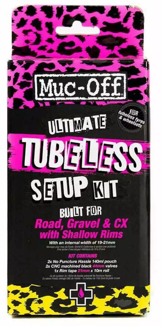 Muc-Off UltimateTubeless Kit - Road (44 Mm) Pink