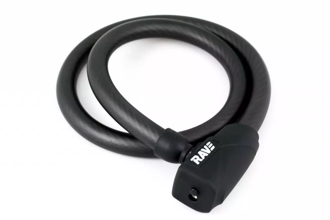 RAVE High Pro 6 - Spiralschloss Mit Schlüssel (18 X 100 Cm) – Bild 2